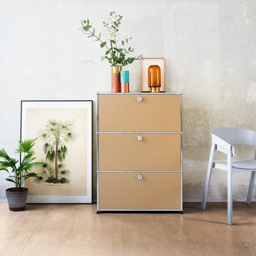 USM 2 Drawer Modern File Cabinet (G118F) – USM Modular Furniture