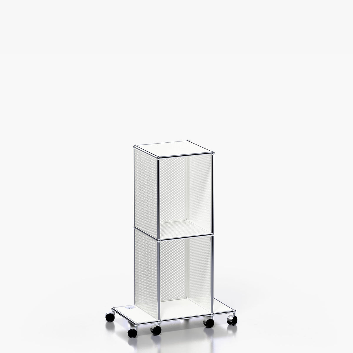 Tower D (Low-Rise): Short & Narrow Bookshelf – USM Modular Furniture