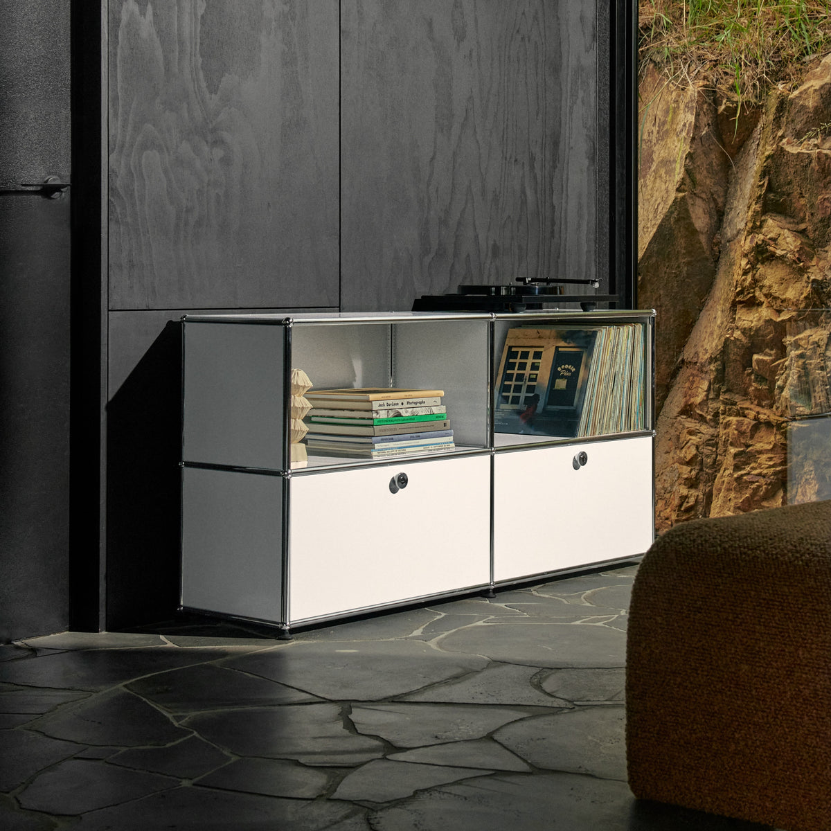 USM Haller Steel 2 Door Credenza (C2A) – USM Modular Furniture