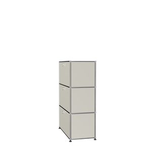 3 Drawer Modern File Cabinet (G118F) Side View