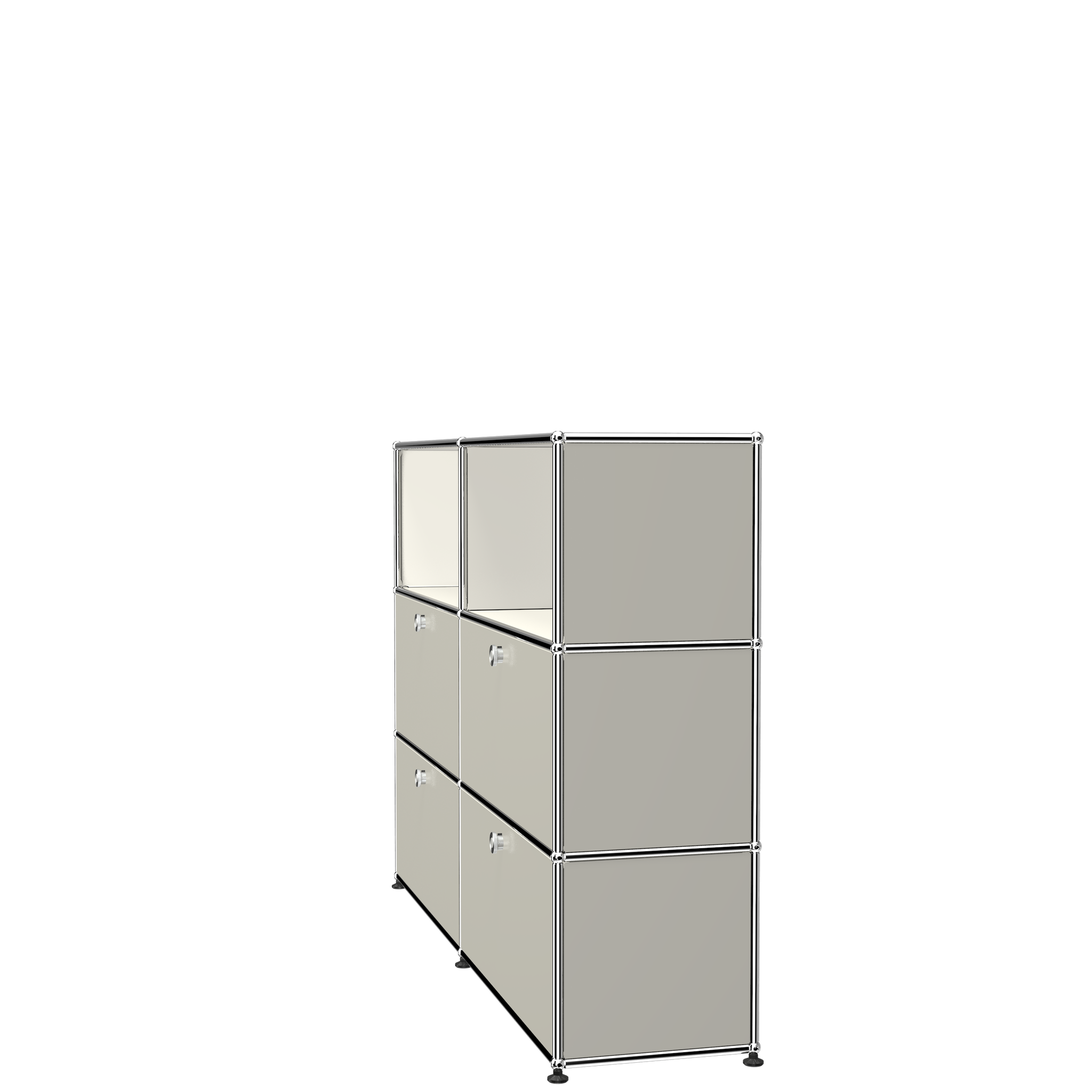 USM Haller Modern Storage Cabinet (G2A) Side View
