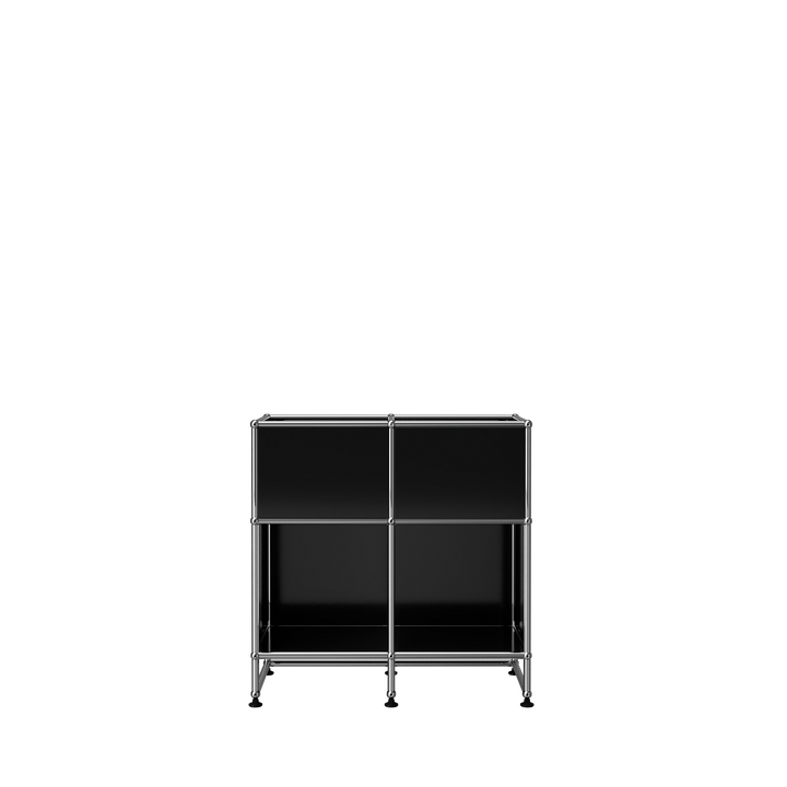 スチールラック・メタルラック USM HALLER CABINET 0098_USM-Vinyl-Display-Cabinet
