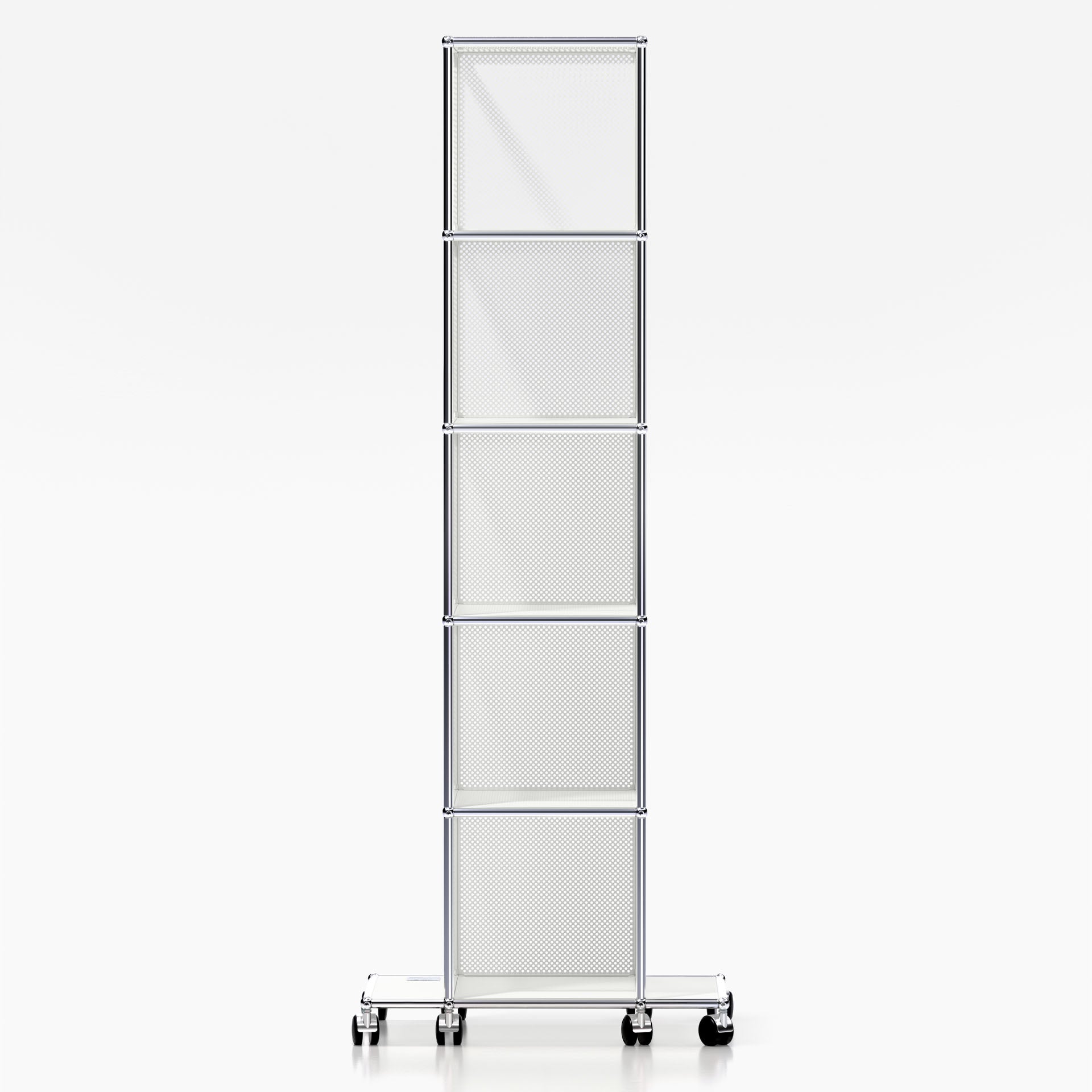 Tower A (High-Rise): Tall & Narrow Bookshelf Tower – USM Modular