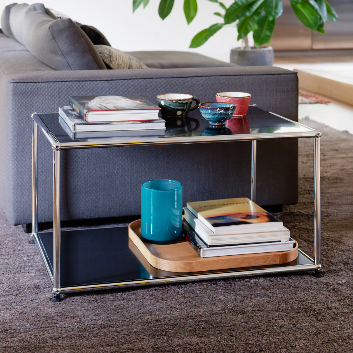 USM Haller Side Table: Swiss Modular Design for Modern Living Spaces