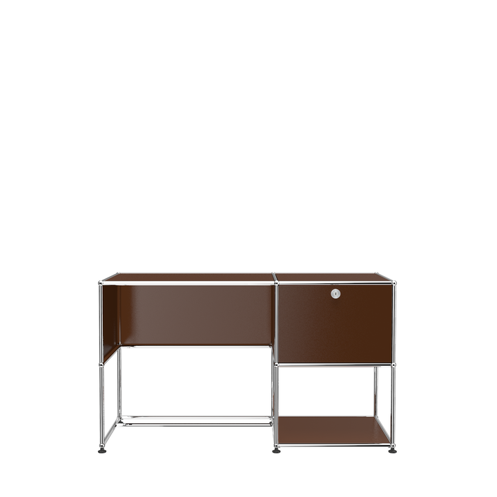 USM Haller Black Linoleum Table (T59) – USM Modular Furniture