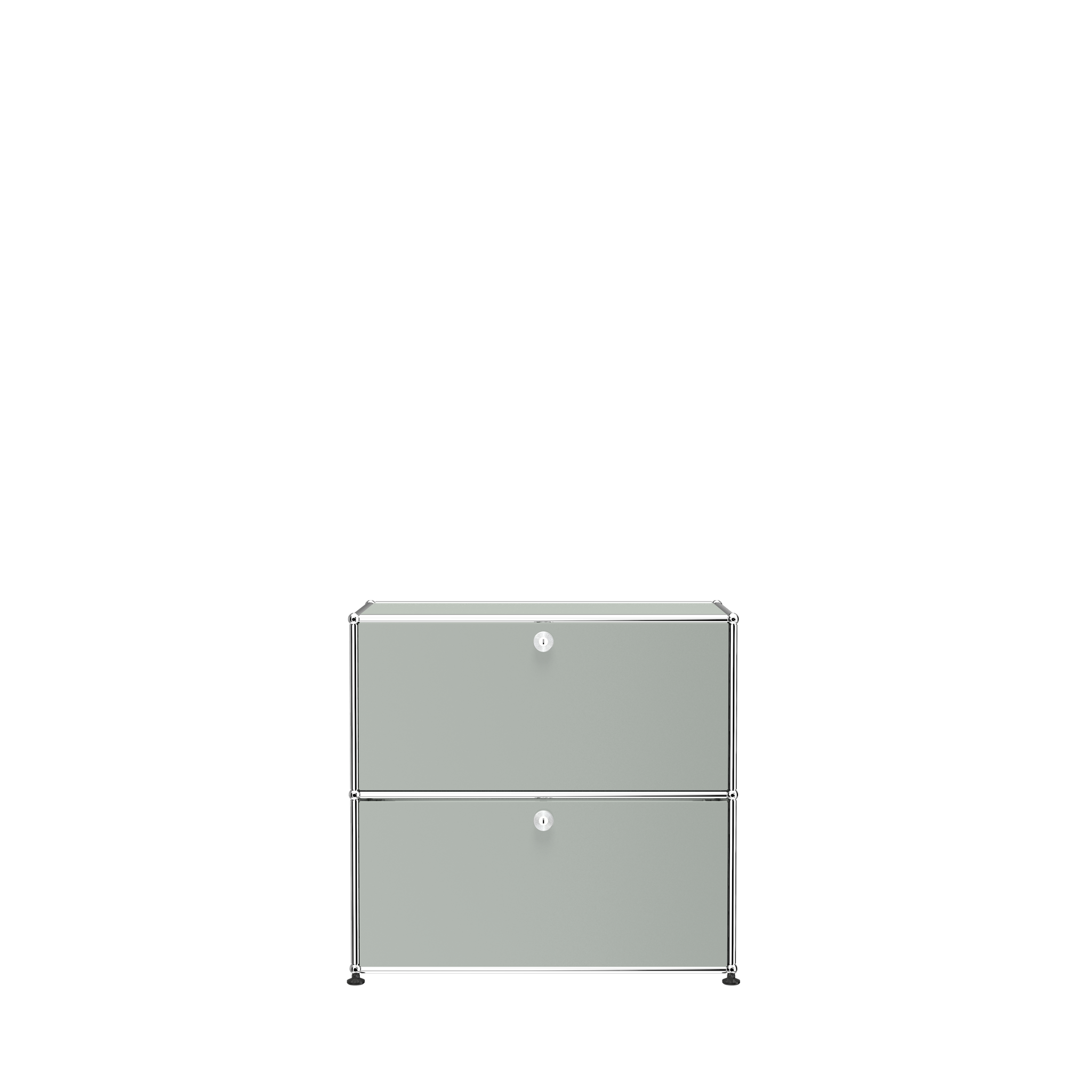 USM Haller Small Storage Credenza (C1A18) in Light Gray