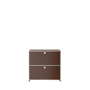 USM Haller Small Modern File Cabinet (C1AF) in Brown