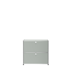 USM Haller Small Modern File Cabinet (C1AF) in Light Gray