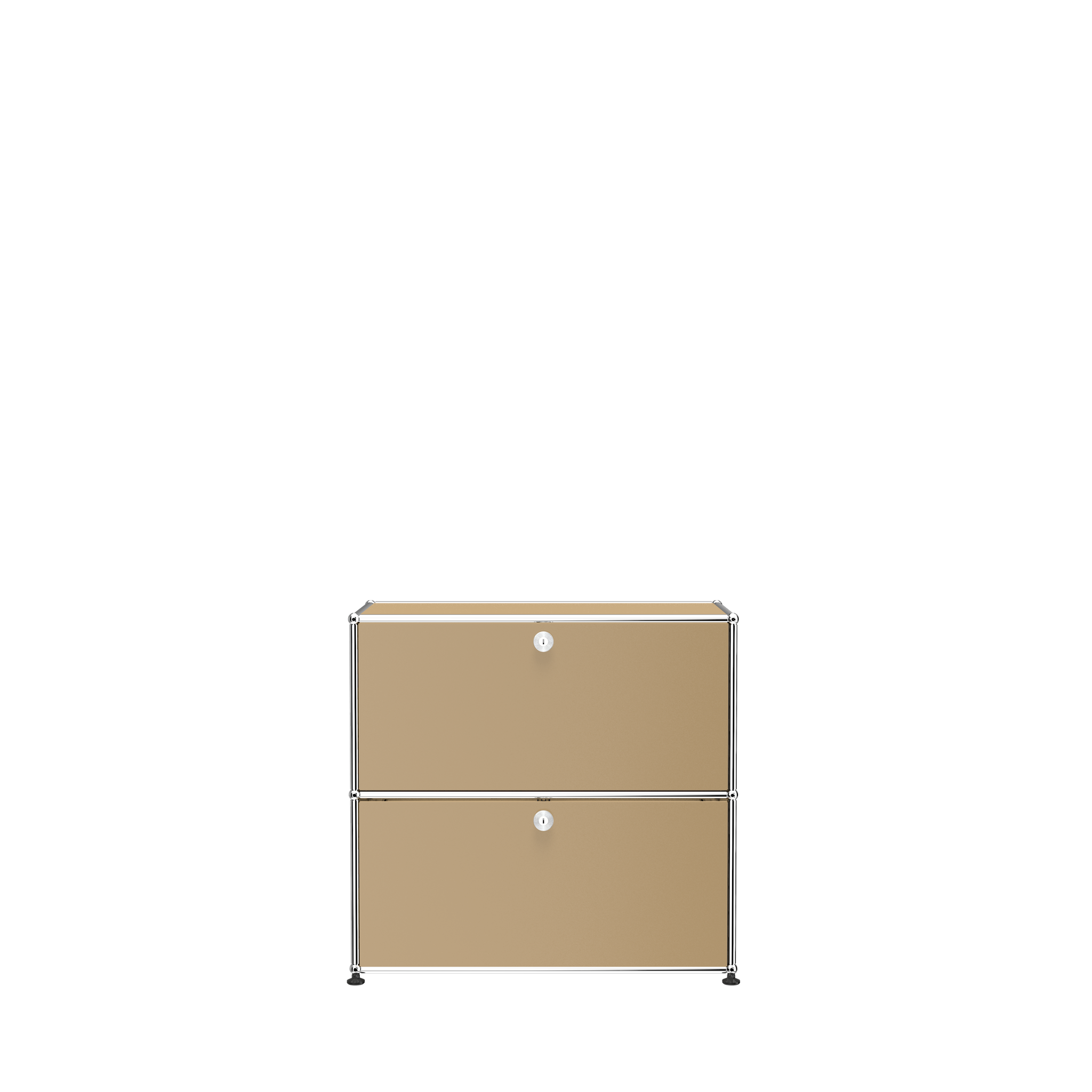 USM Haller Small Modern File Cabinet (C1AF) in Beige