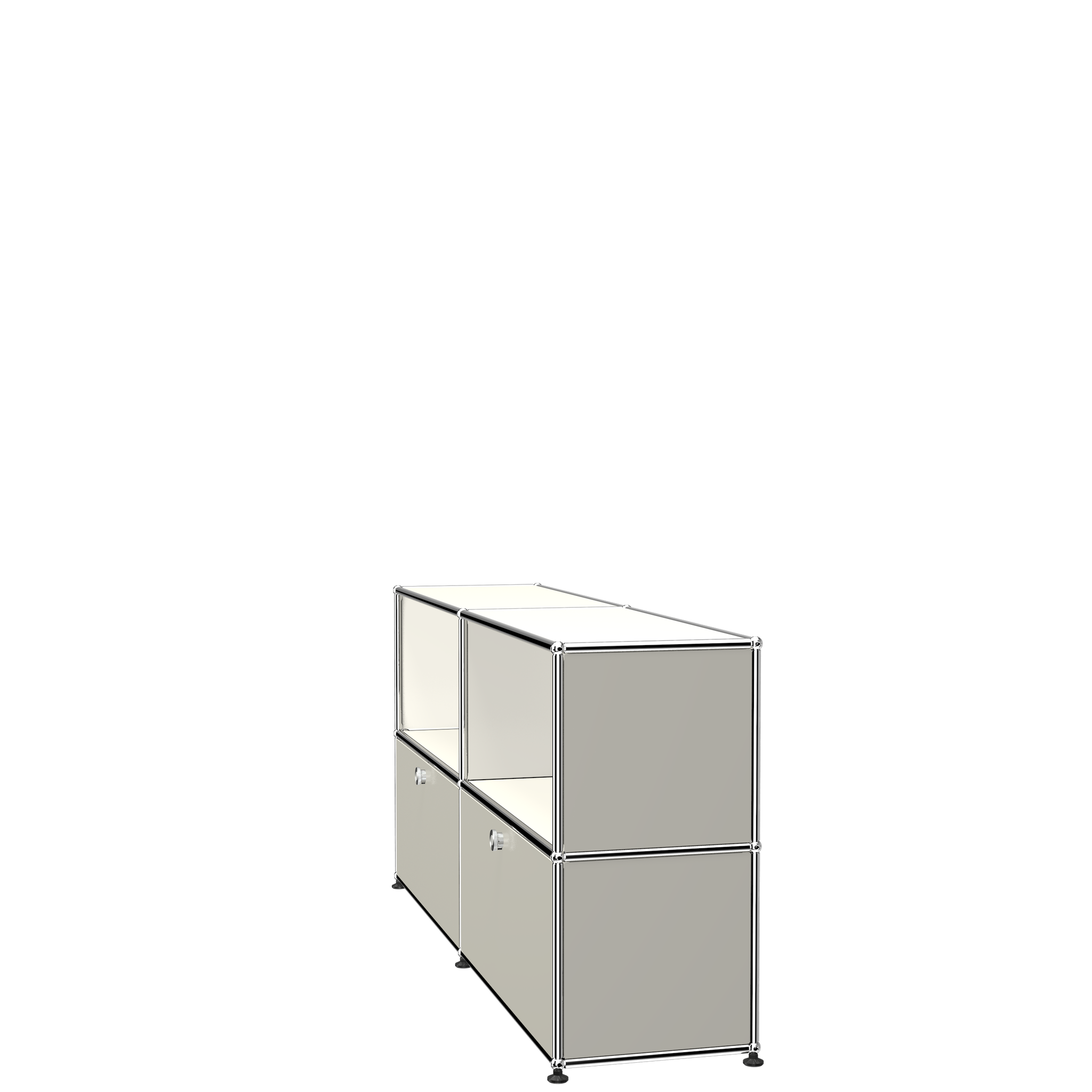 USM Haller Modern Credenza File Cabinet (C2AF) Side