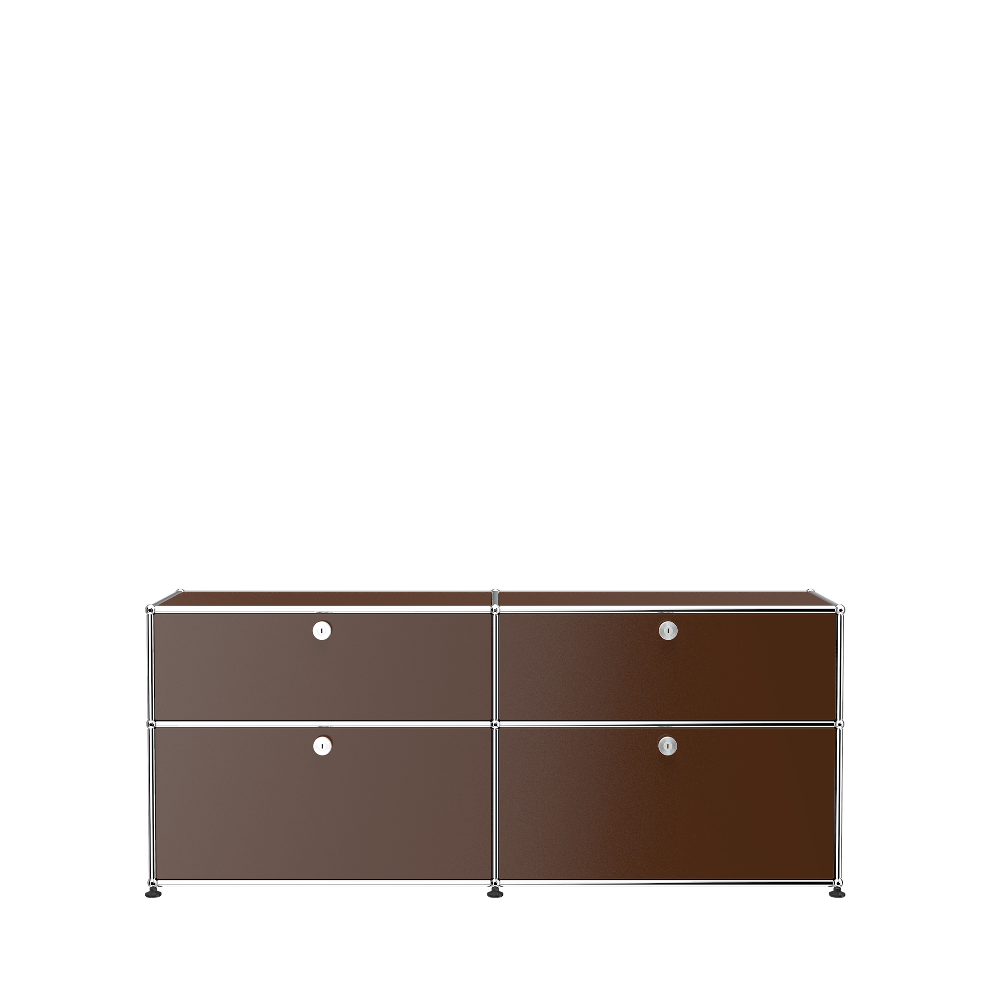 USM Haller Storage Credenza Sideboard with Drawers (D) in Brown