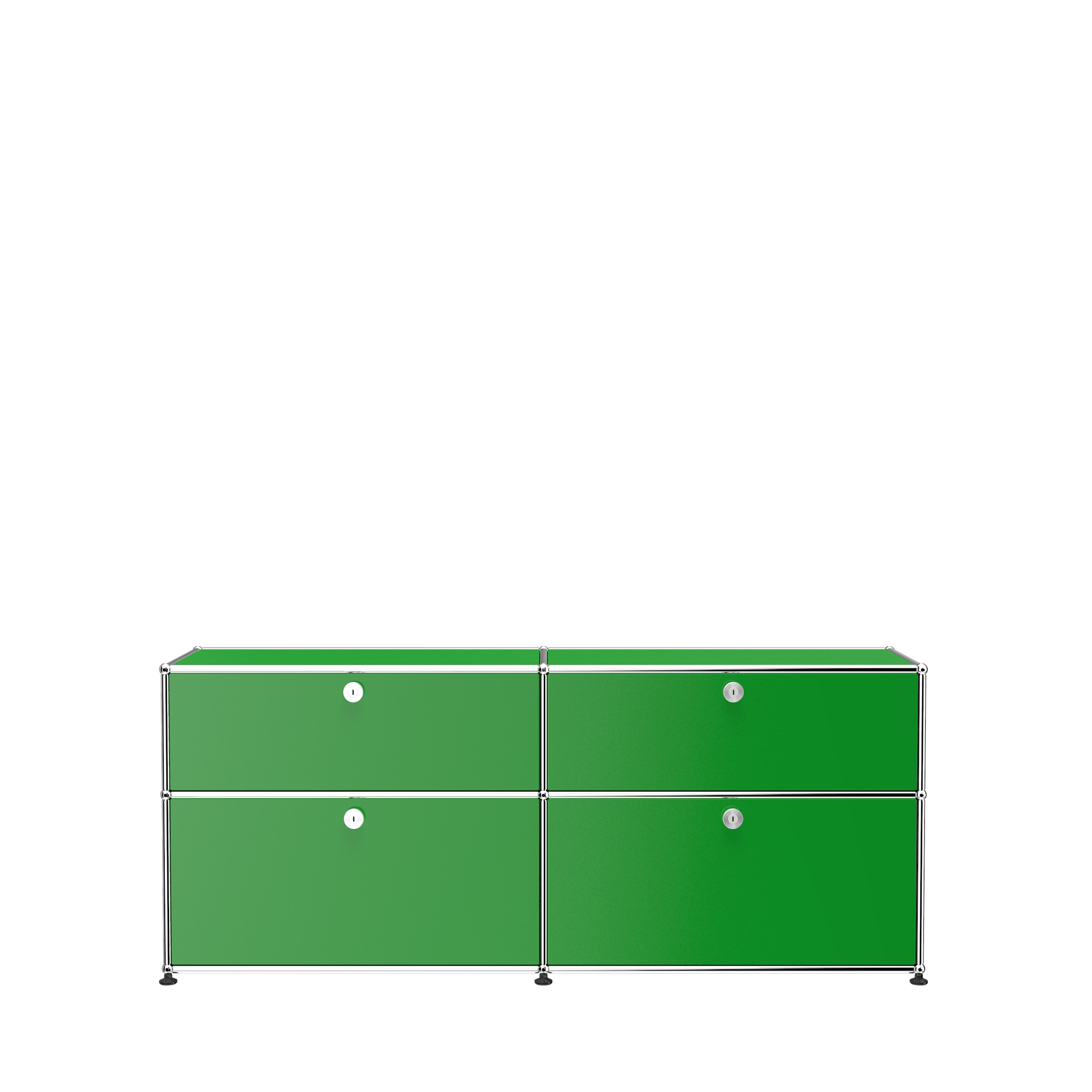 USM Haller Storage Credenza Sideboard with Drawers (D) in Green