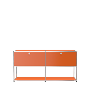 USM Haller Contemporary Credenza (F2) in Pure Orange