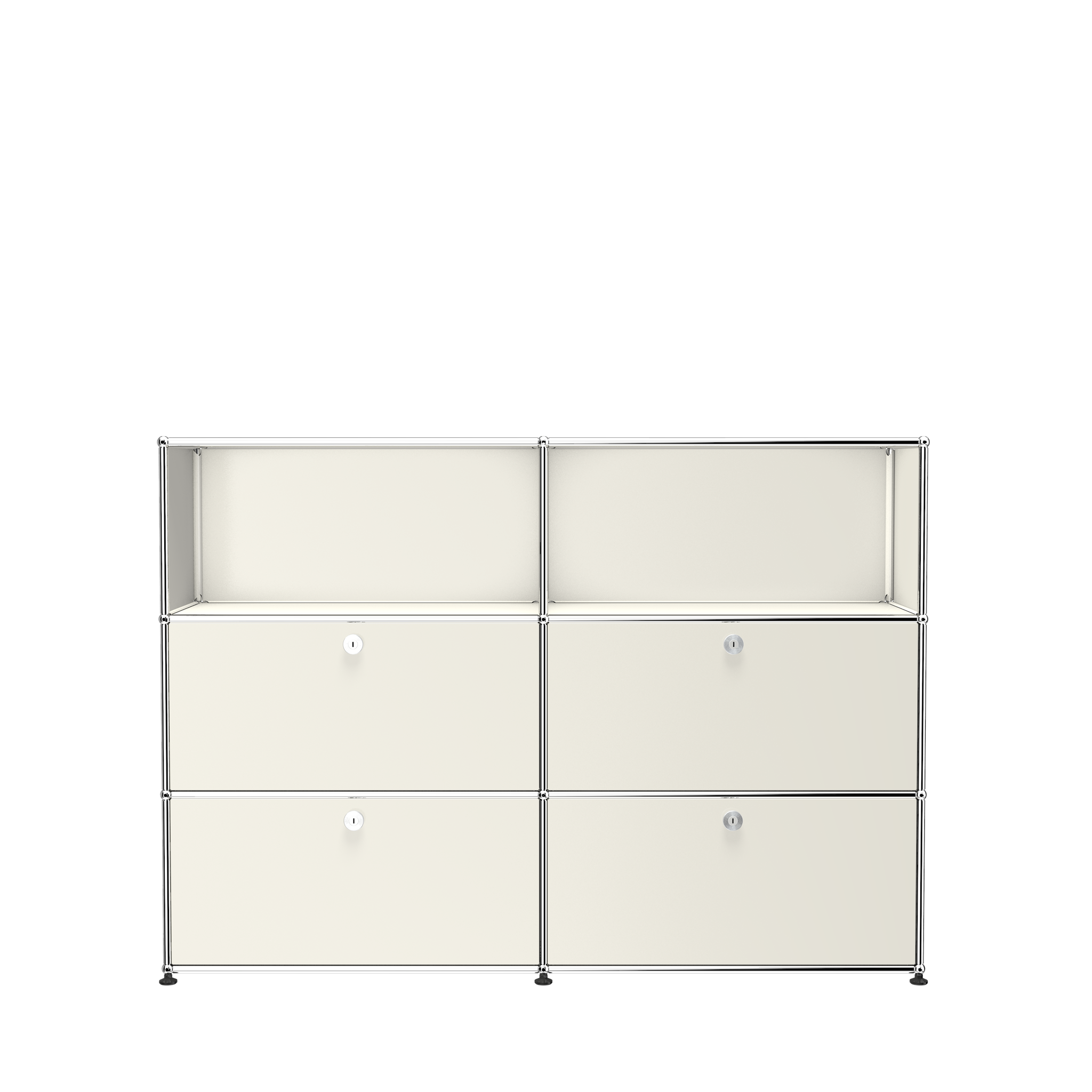USM Haller Modern Storage Cabinet (G2A) in Pure White