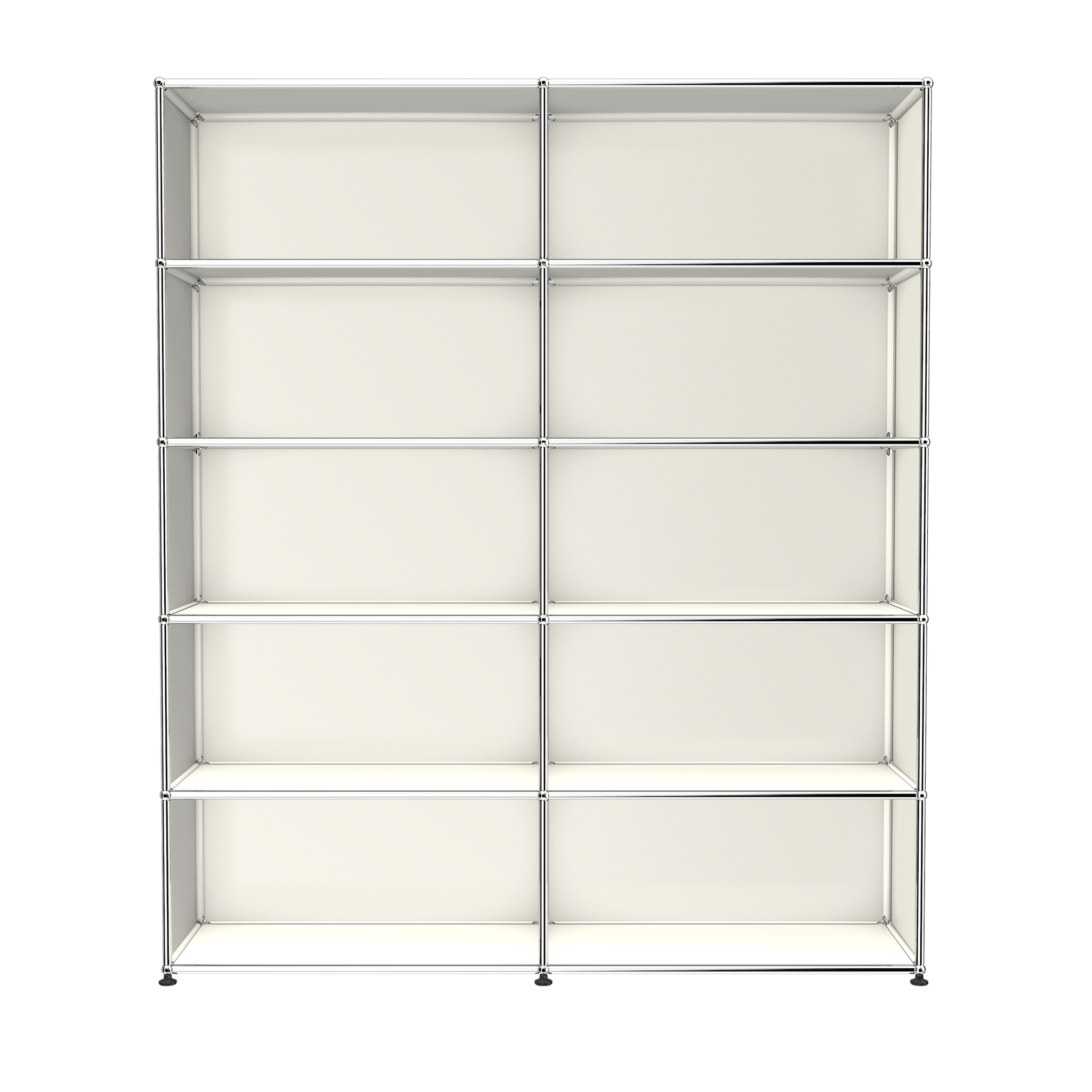 USM Haller Large Open Shelving Unit (H2) in Pure White