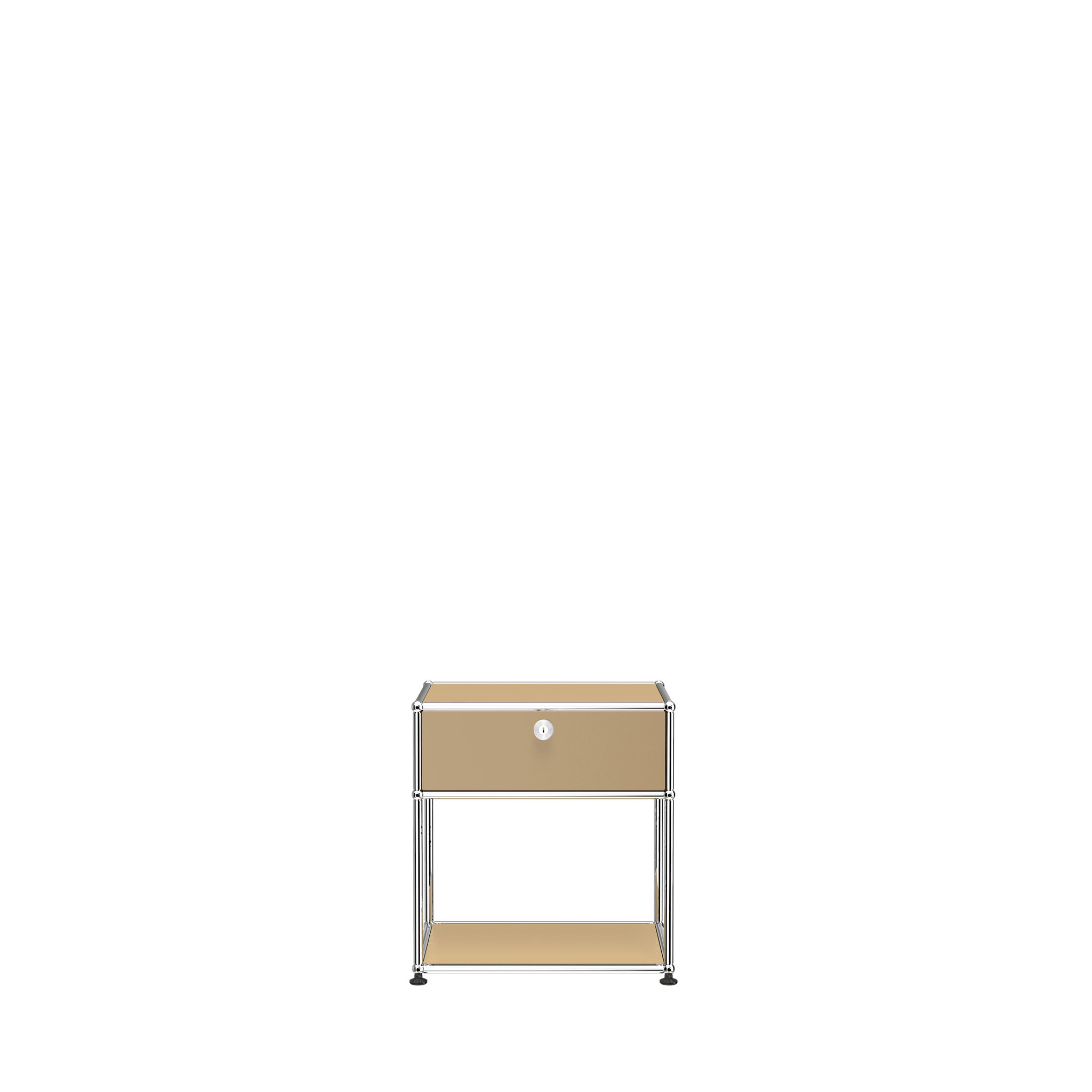 USM Haller Small Nightstand in Variety of Colors (P2) in Beige