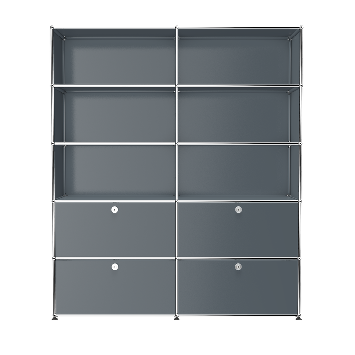 USM Haller Large Open Shelving Unit (H2) – USM Modular Furniture USM Haller Large Open Shelving Unit (H2) – USM Modular Furniture