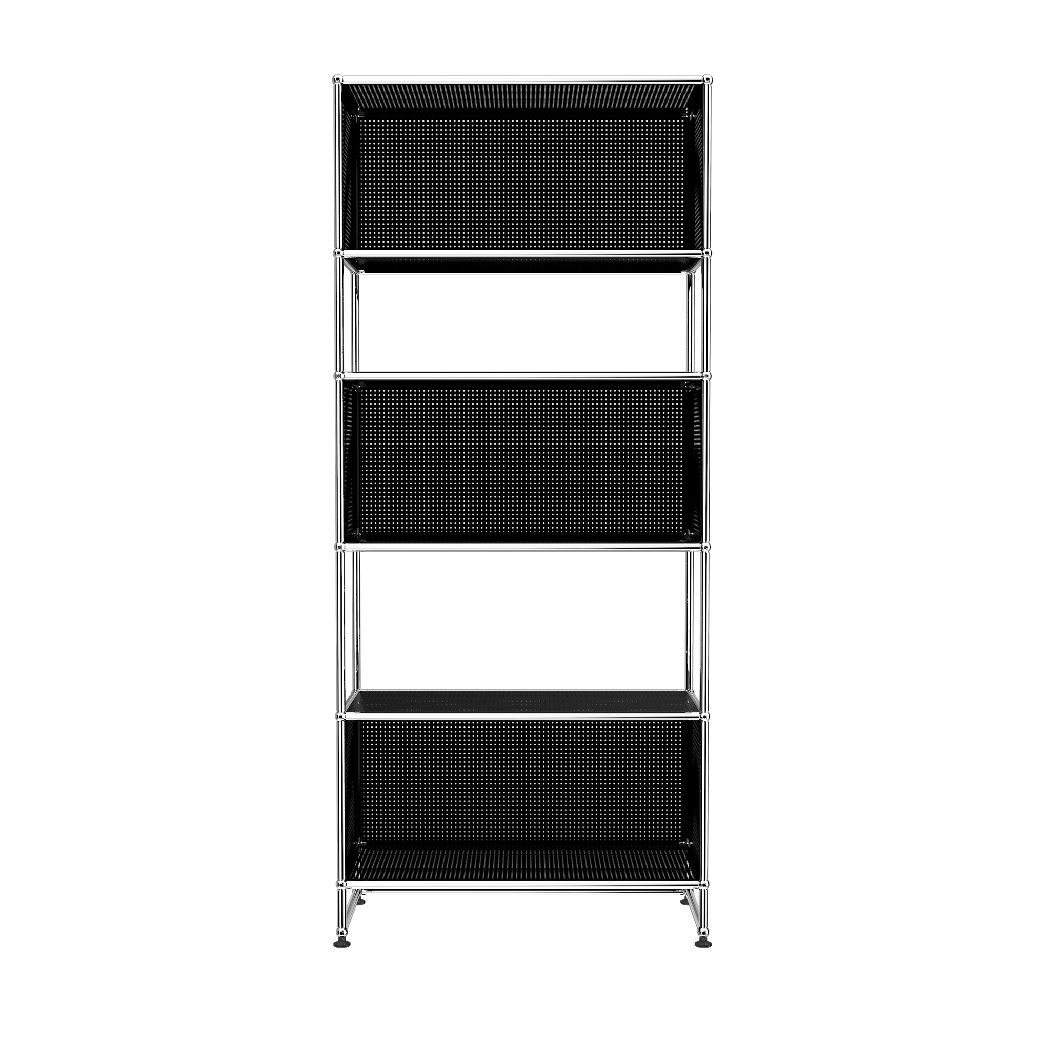 USM Haller 3 Box Shelving with Perforated Panels (RE119) – USM USM Haller 3 Box Shelving with Perforated Panels (RE119) – USM