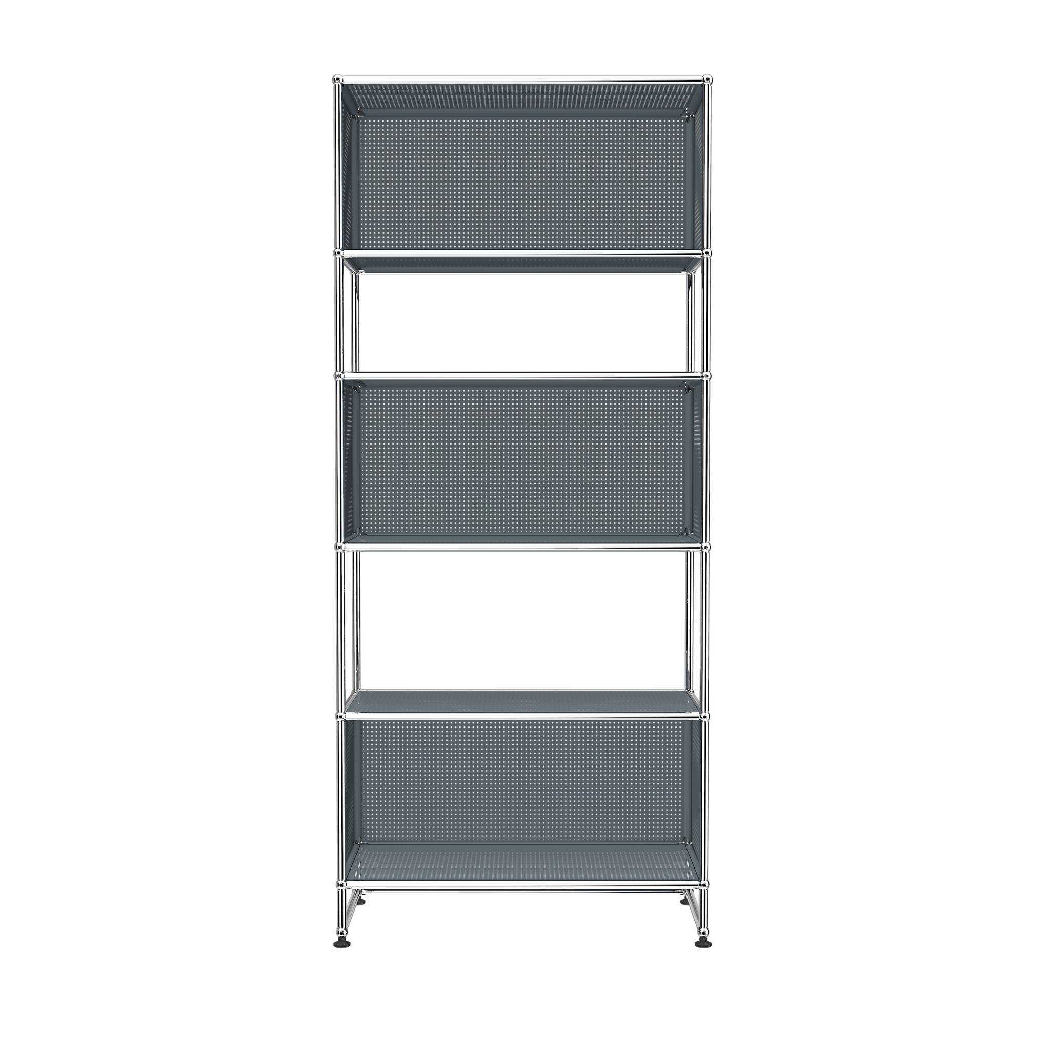 USM Haller 3 Box Shelving with Perforated Panels (RE119) – USM USM Haller 3 Box Shelving with Perforated Panels (RE119) – USM
