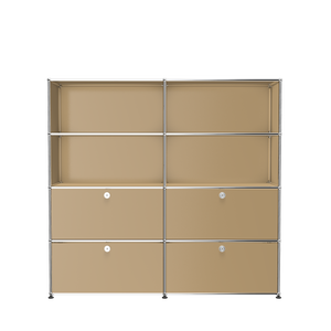 USM Haller Storage & Shelving Unit With Drawers (S2) in Beige