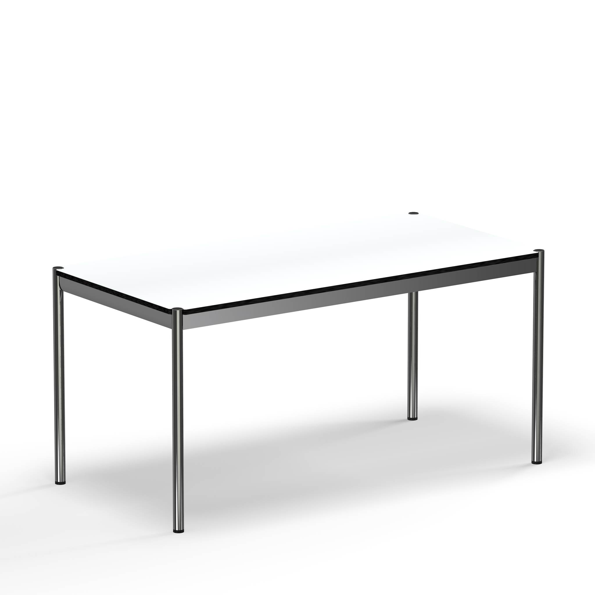 USM Haller Pearl Gray White Laminate Table (T59) – USM Modular USM Haller Pearl Gray White Laminate Table (T59) – USM Modular