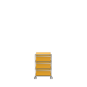USM Modular Storage Pedestal with Drawers (V) in Golden Yellow