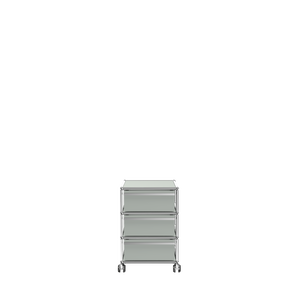 USM Modular Storage Pedestal with Drawers (V) in Light Gray