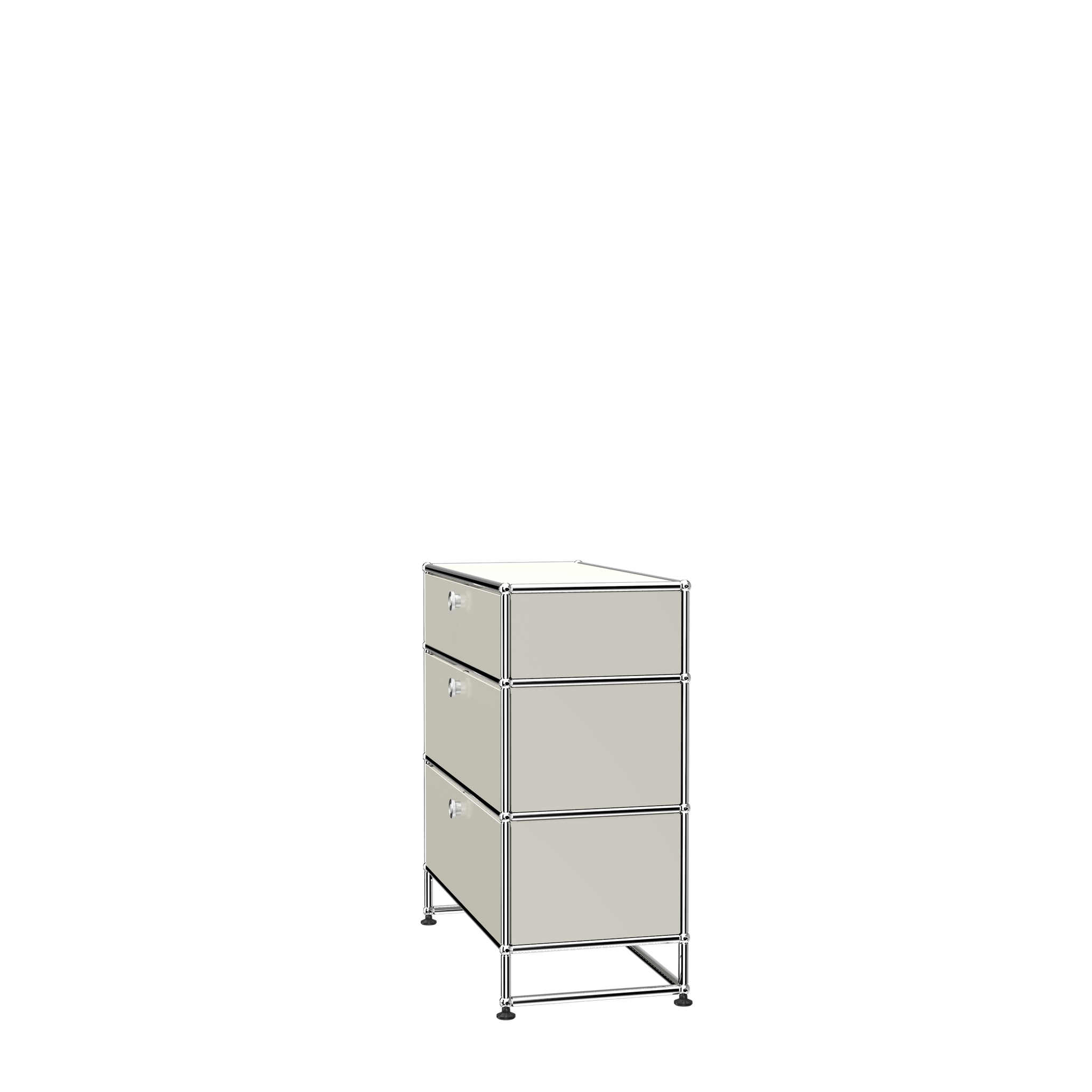 3 Drawer Storage Modular Dresser Side View