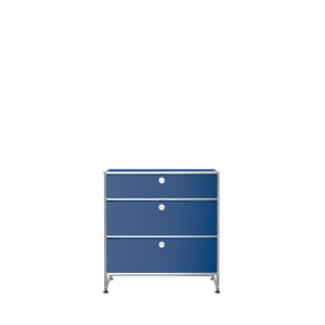 3 Drawer Storage Modular Dresser (Y) in Gentian Blue
