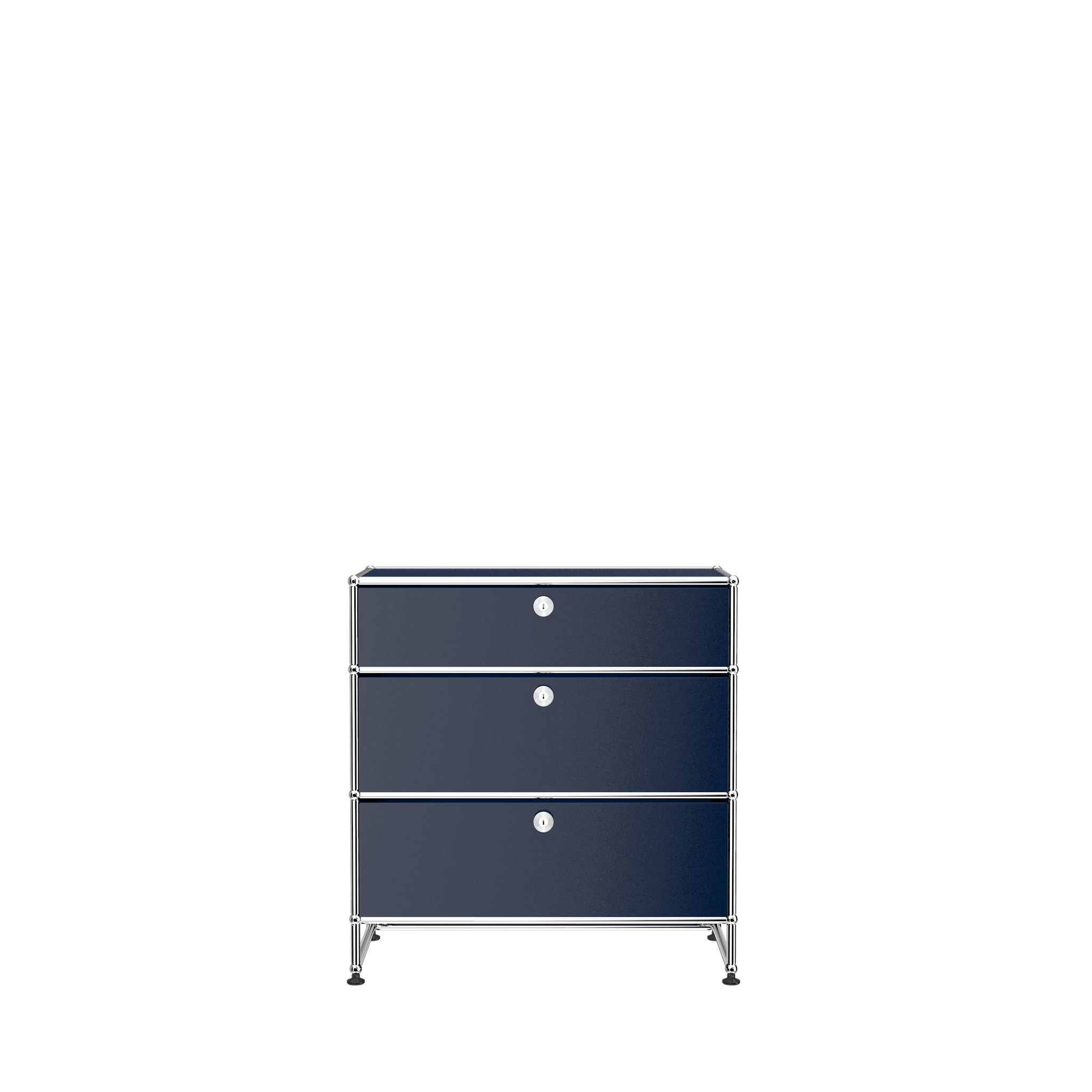 3 Drawer Storage Modular Dresser (Y) in Steel Blue