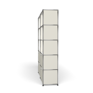 USM Haller Large Contemporary Shelving with Storage (R2) Side View